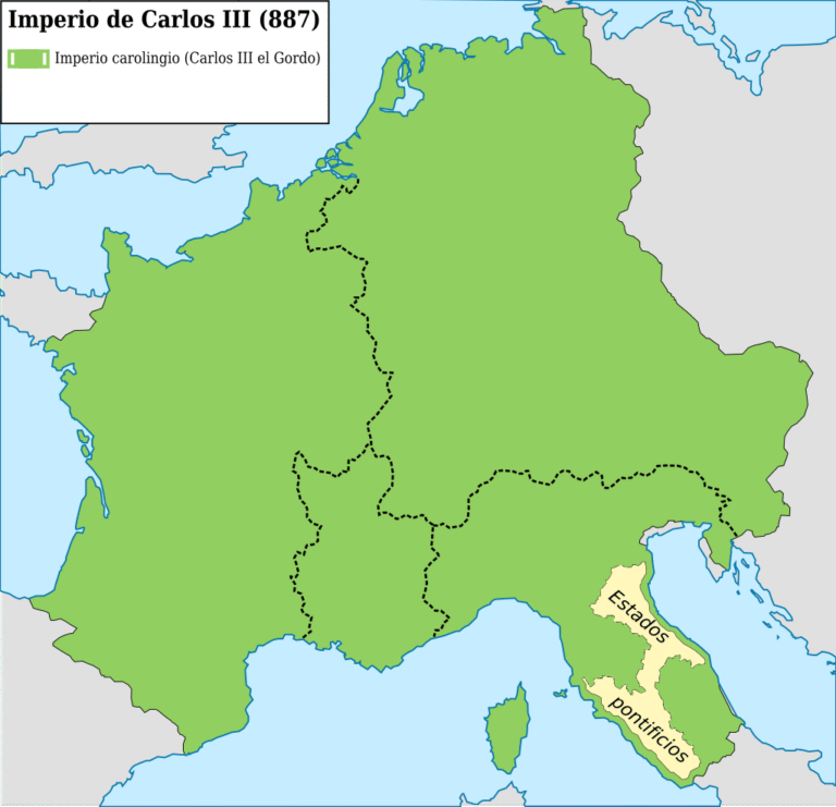 Upadek imperium Karolingów oraz konflikty o papiestwo i królestwo Italii