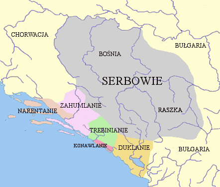 Serbia w polityce władców Bułgarii – Borysa I Michała i Symeona I Wielkiego